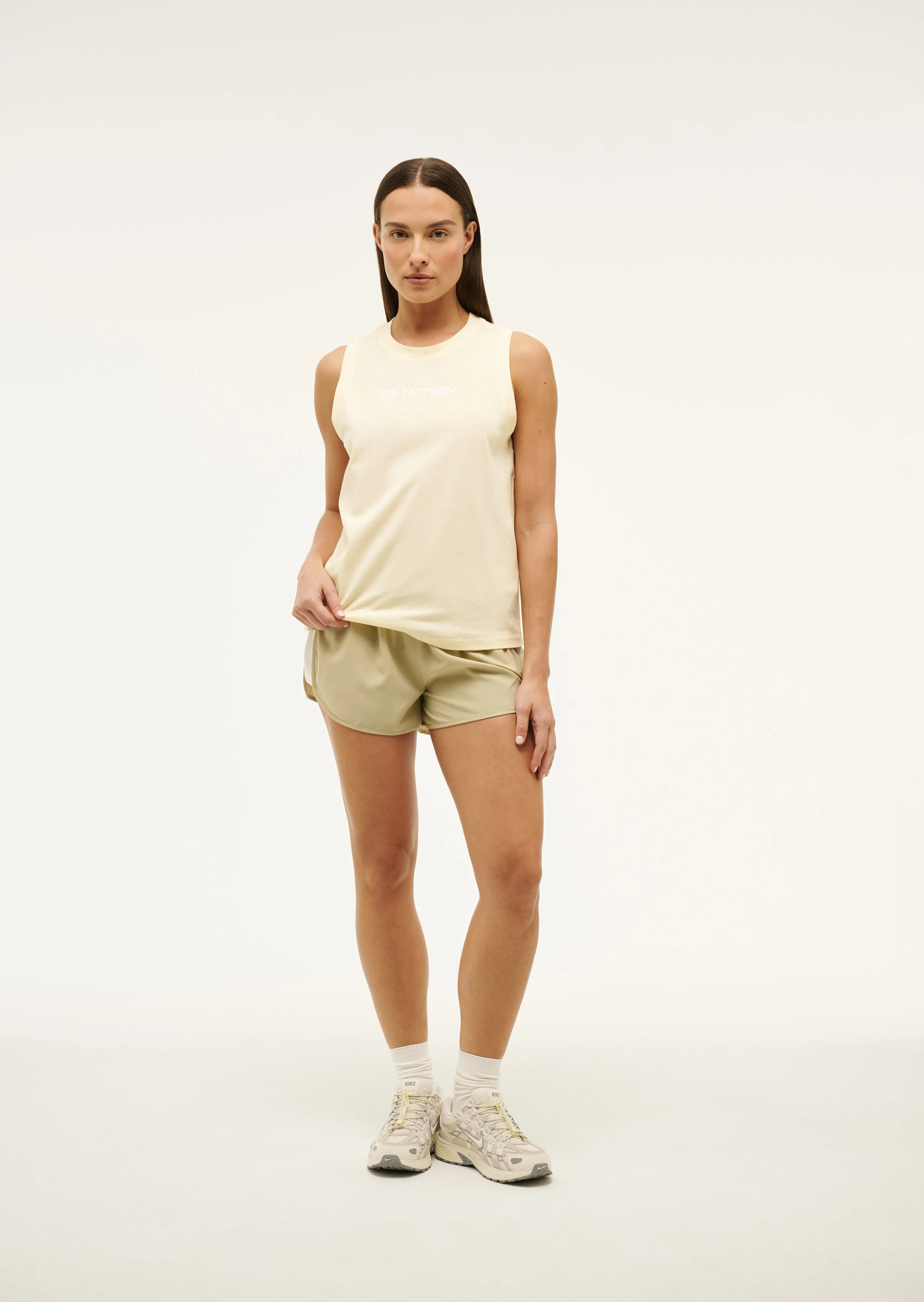 SHUFFLE TANK IN BUTTER sold by P.E Nation product image thumbnail 3