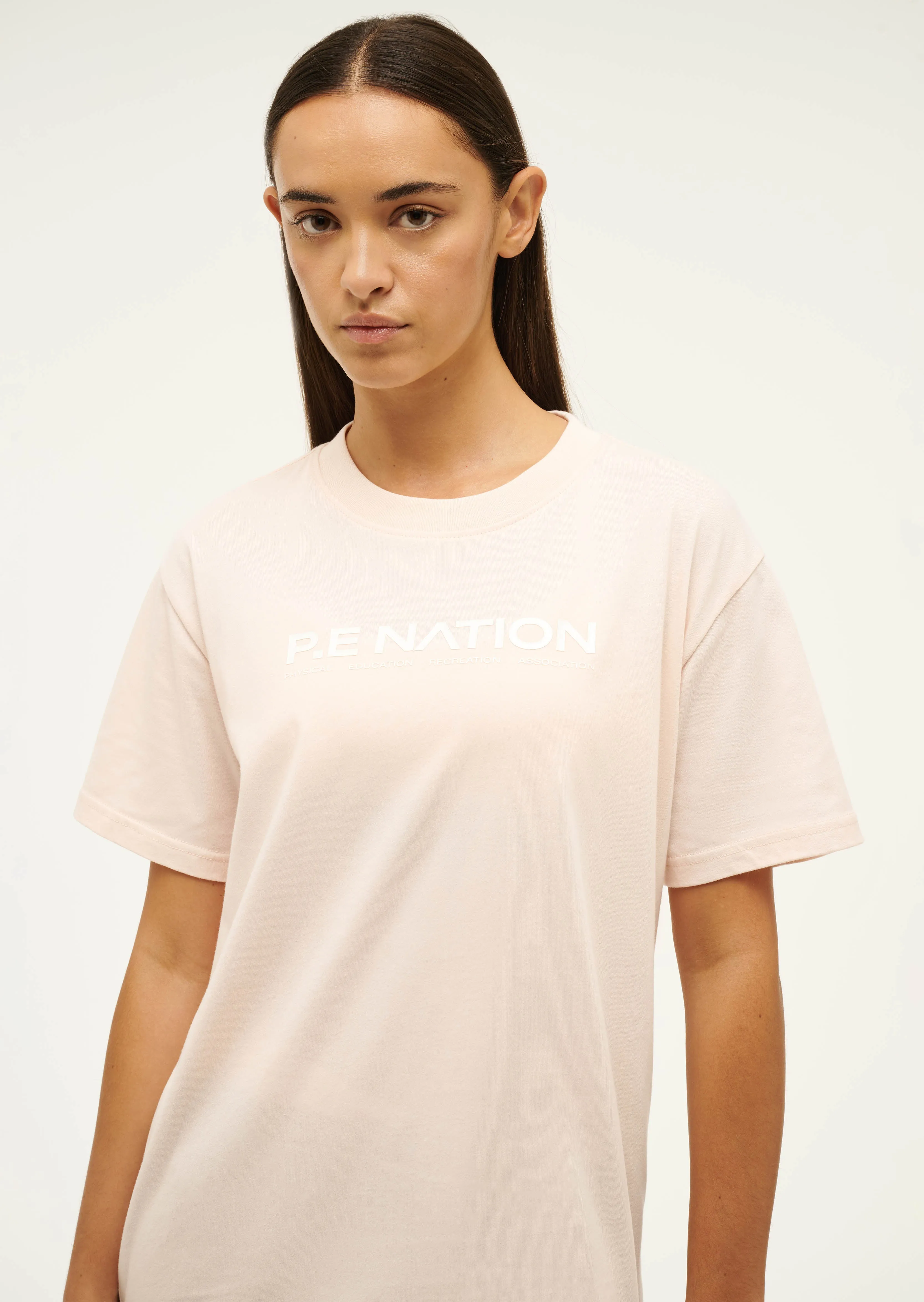 AERO SHORT SLEEVE TEE IN BLUSH sold by P.E Nation product image thumbnail 2