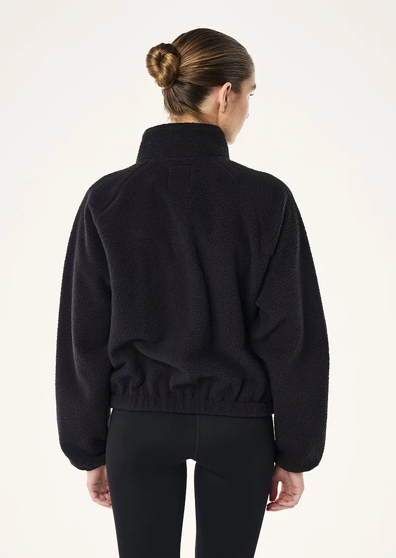 SHELTER SHERPA JACKET IN BLACK sold by P.E Nation product image thumbnail 4