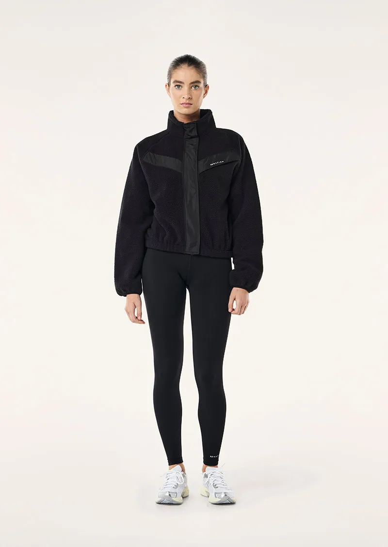 SHELTER SHERPA JACKET IN BLACK sold by P.E Nation product image thumbnail 5