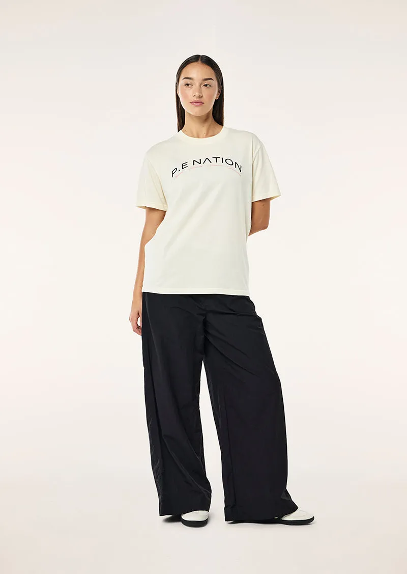 VOLUME TEE IN WHISPER WHITE sold by P.E Nation product image thumbnail 4