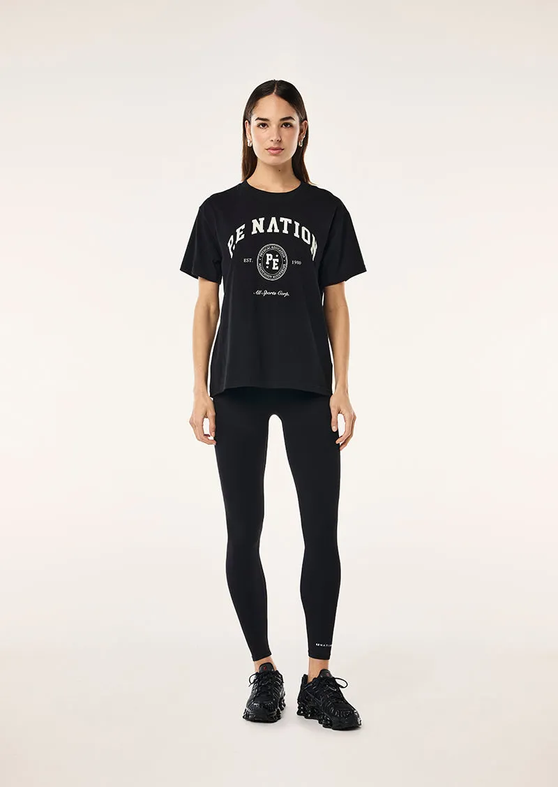 LIBERTY TEE IN BLACK sold by P.E Nation product image thumbnail 5