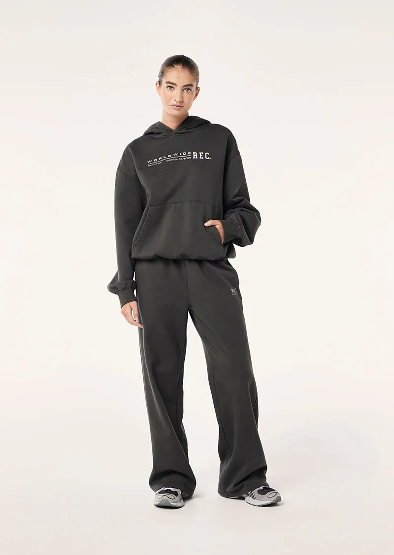 WORLDWIDE TRACKPANT IN WASHED BLACK sold by P.E Nation product image thumbnail 4