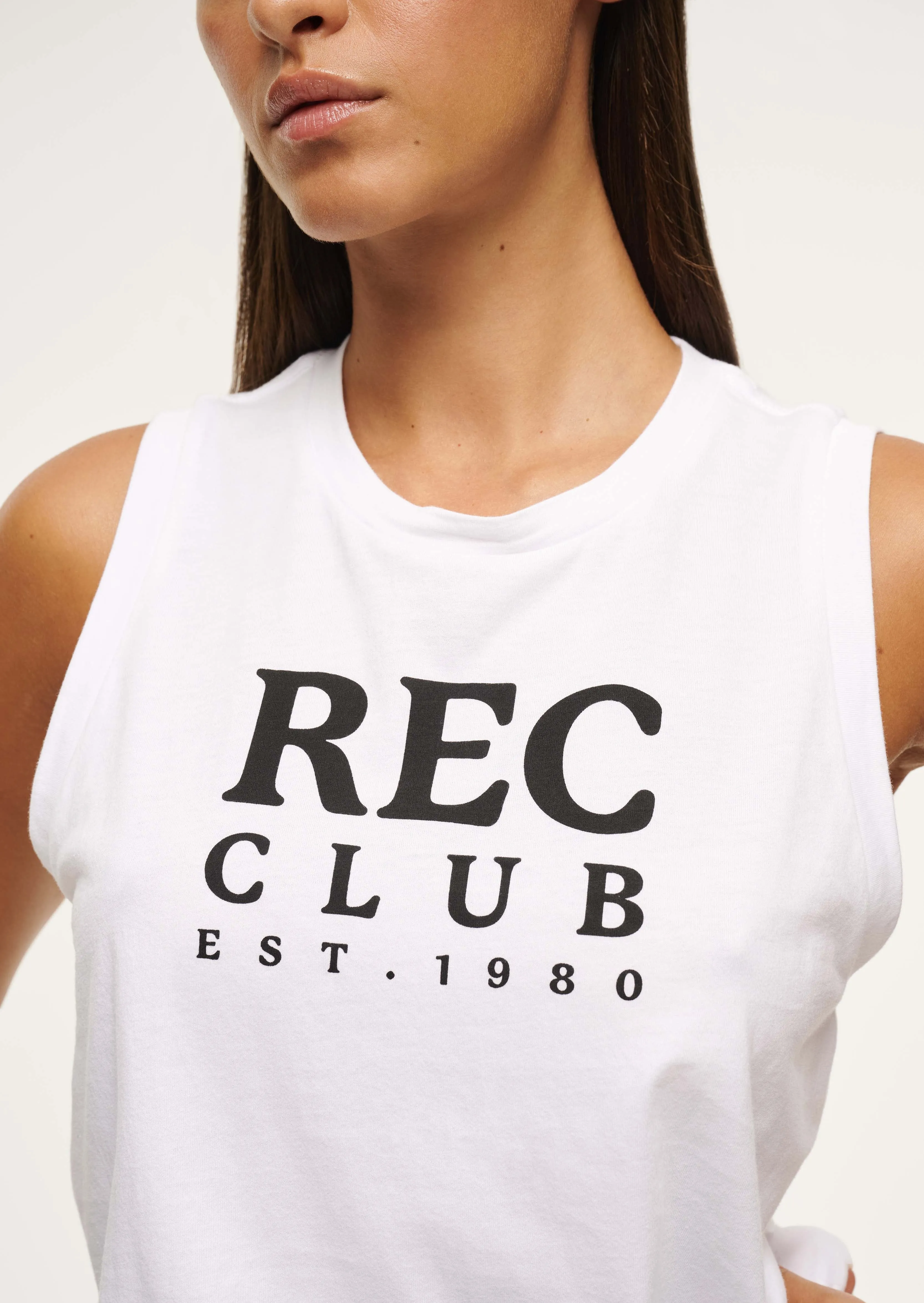 TAIYO TANK IN OPTIC WHITE sold by P.E Nation product image thumbnail 2