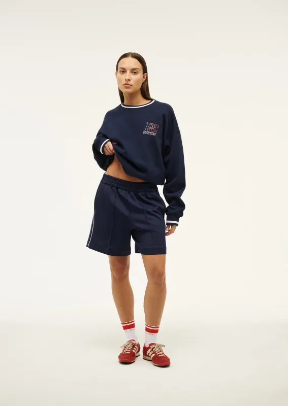 MAN DOWN TRACK SHORT IN DARK NAVY made by P.E Nation