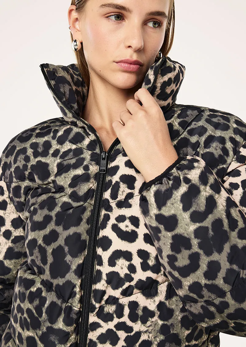 PIVOT PUFFER IN LEOPARD sold by P.E Nation product image thumbnail 3