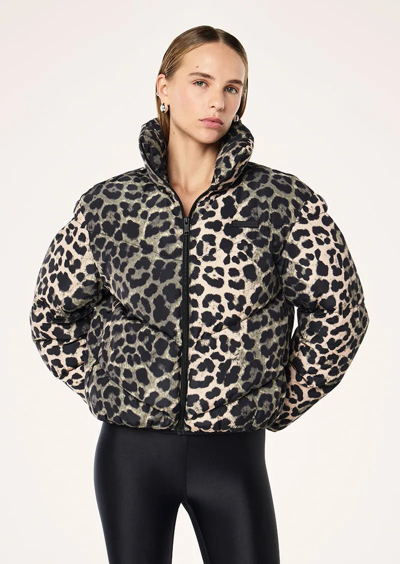 PIVOT PUFFER IN LEOPARD sold by P.E Nation product image thumbnail 2