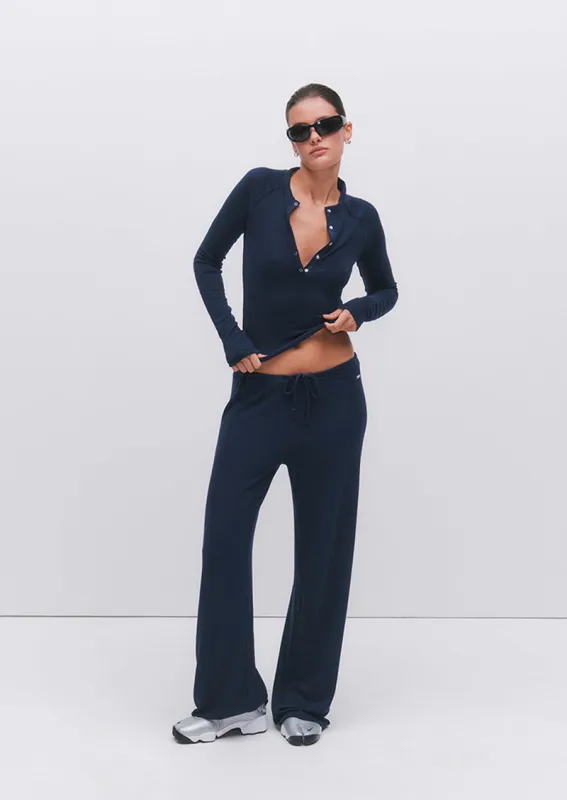 HAVEN PANT IN DARK NAVY made by P.E Nation