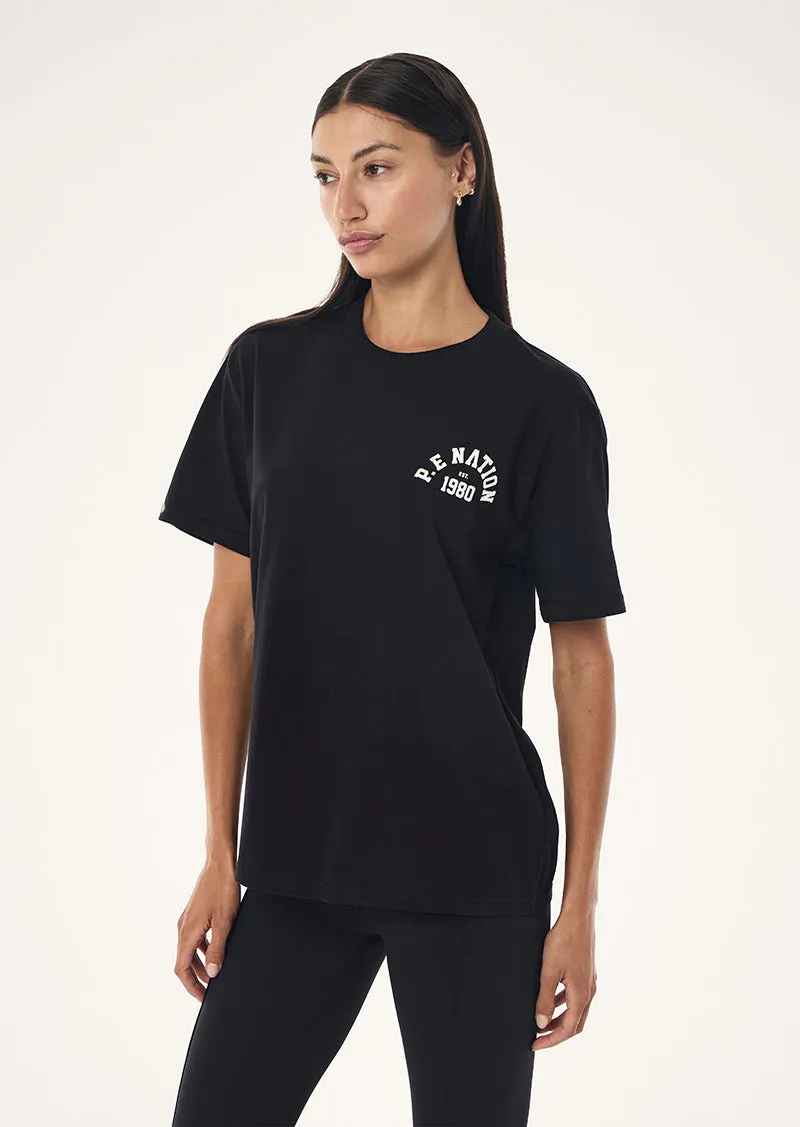 SWERVE TEE IN BLACK sold by P.E Nation product image thumbnail 3