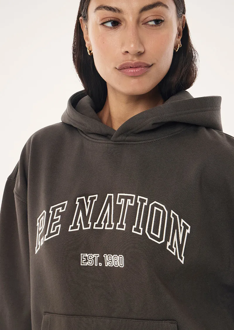 CORE HOODIE IN DARK OLIVE sold by P.E Nation product image thumbnail 2