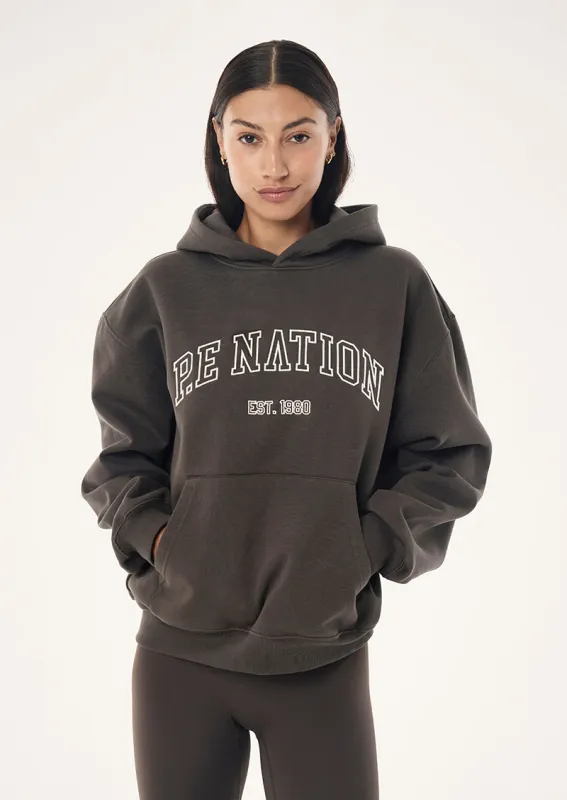 CORE HOODIE IN DARK OLIVE made by P.E Nation