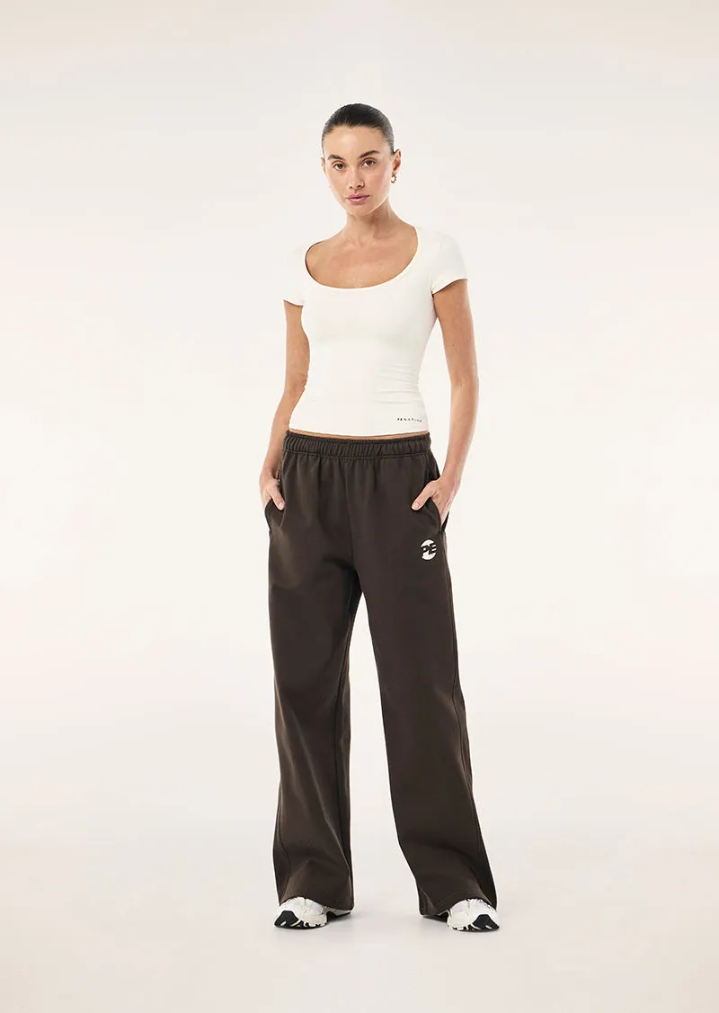 FOUNDATION SCOOP SHORT SLEEVE TOP IN WHISPER WHITE sold by P.E Nation product image thumbnail 5