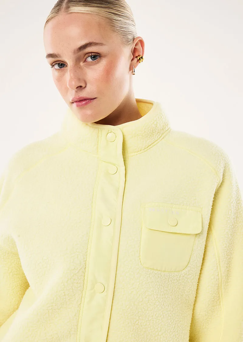 TAKEOVER JACKET IN SOFT YELLOW sold by P.E Nation product image thumbnail 3