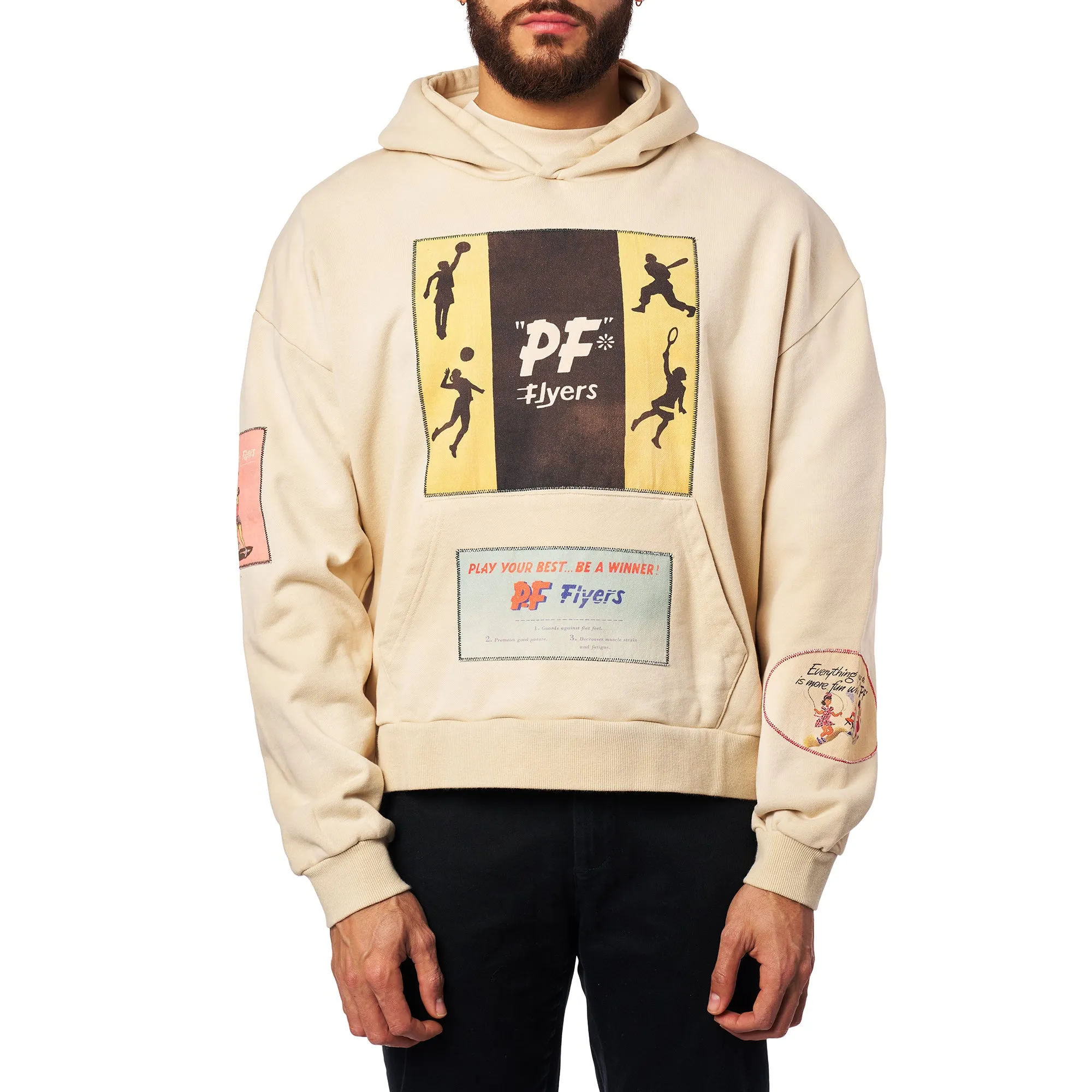 Retro Varsity Hoodie sold by P.F. Flyers product image thumbnail 2