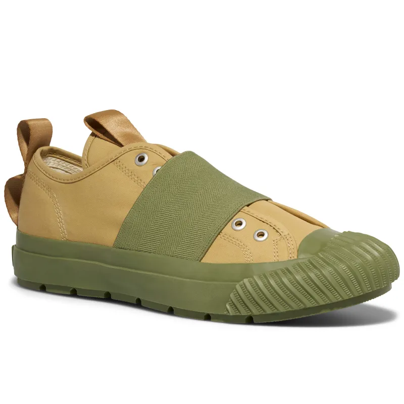 Grounder x Engineered Garments Low-Top Khaki/Olive sold by P.F. Flyers
