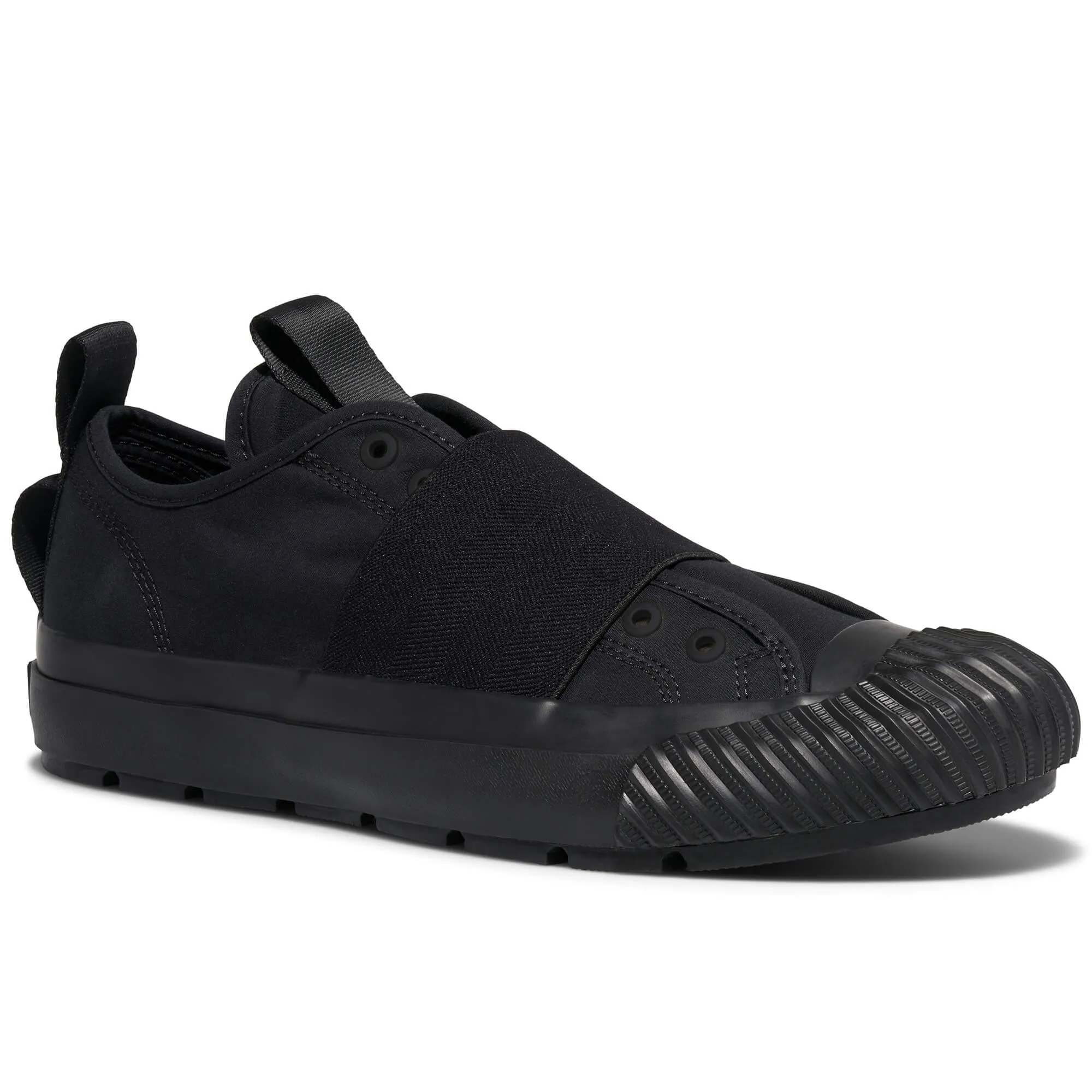 Grounder x Engineered Garments Low-Top Black/Black sold by P.F. Flyers