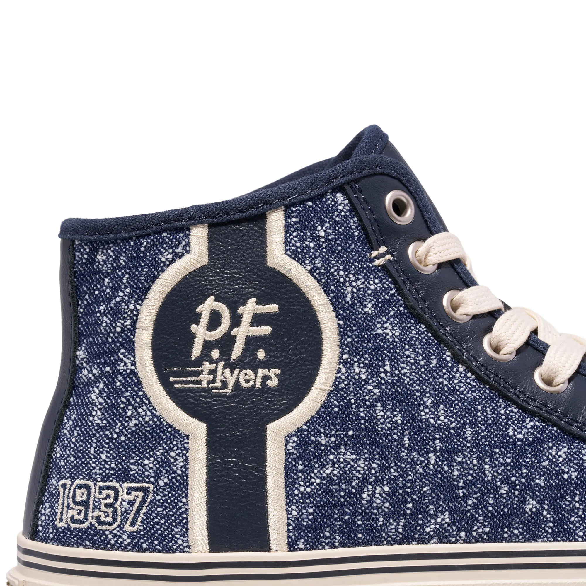 Center High-Top Navy/Gray sold by P.F. Flyers product image thumbnail 2