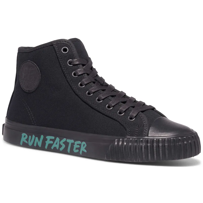 1993 Center RFJH High-Top Black/Black made by P.F. Flyers
