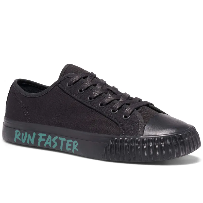 1993 Center RFJH Low-Top Black/Black made by P.F. Flyers