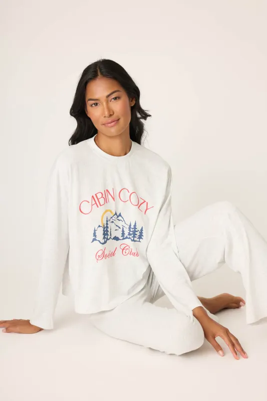 Cabin Cozy Long Sleeve Lounge Set sold by P.J. Salvage