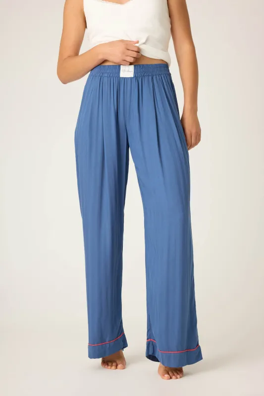 La Rose Striped Open Leg Pants sold by P.J. Salvage