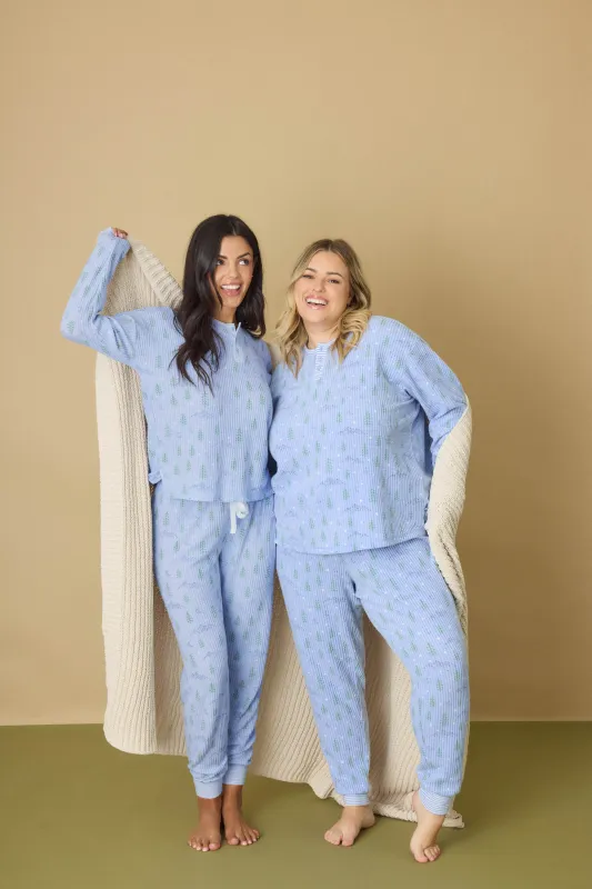 Ski Jammie Classics Mountain Dreams Plus Size PJ Set sold by P.J. Salvage