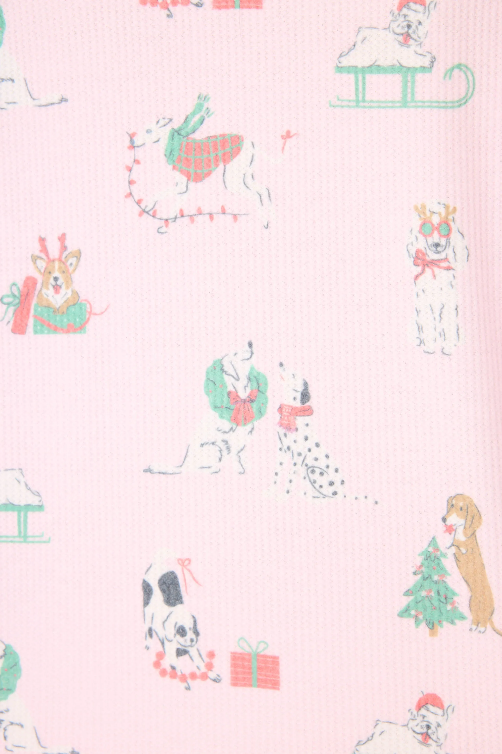 Peace & Pawlidays Dog Print Shorts sold by P.J. Salvage product image thumbnail 2