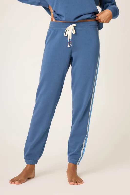 For the Locals Striped Banded Pants sold by P.J. Salvage