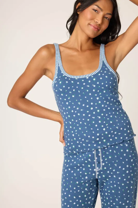 Cozy Life Ditsy Floral Camisole made by P.J. Salvage