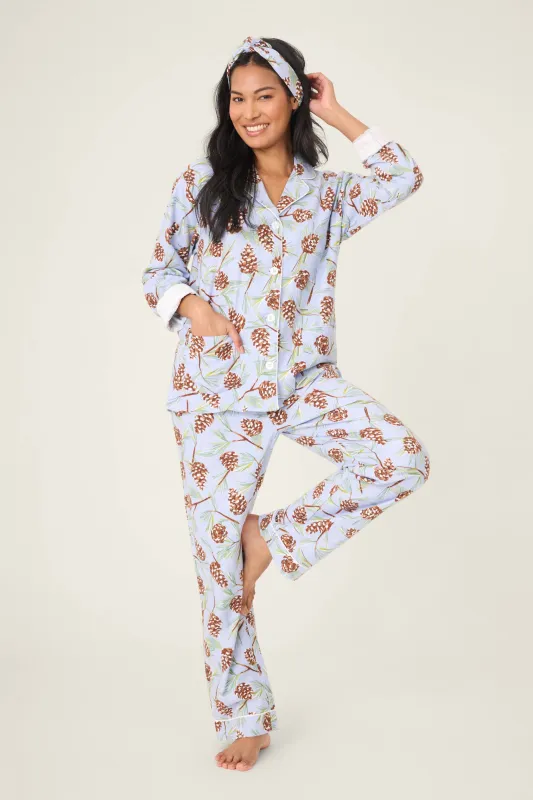 Feelin' Pine 3-Piece Winter Print Flannel PJ Set sold by P.J. Salvage