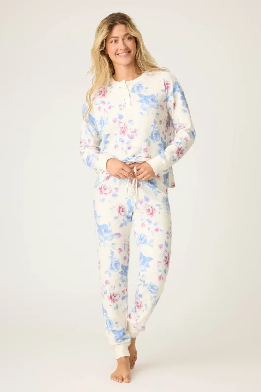 Rodeo Rose Floral Print PJ Set sold by P.J. Salvage