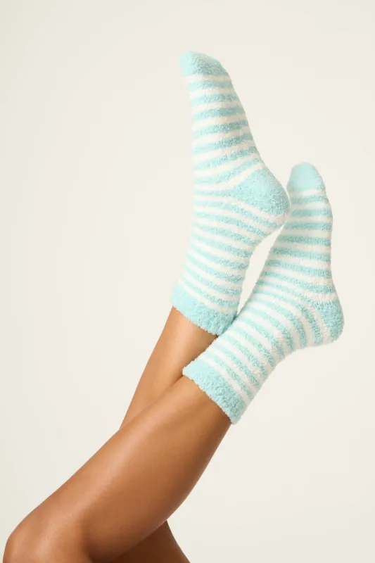 This Is How I Roll Stripe Crew Socks sold by P.J. Salvage