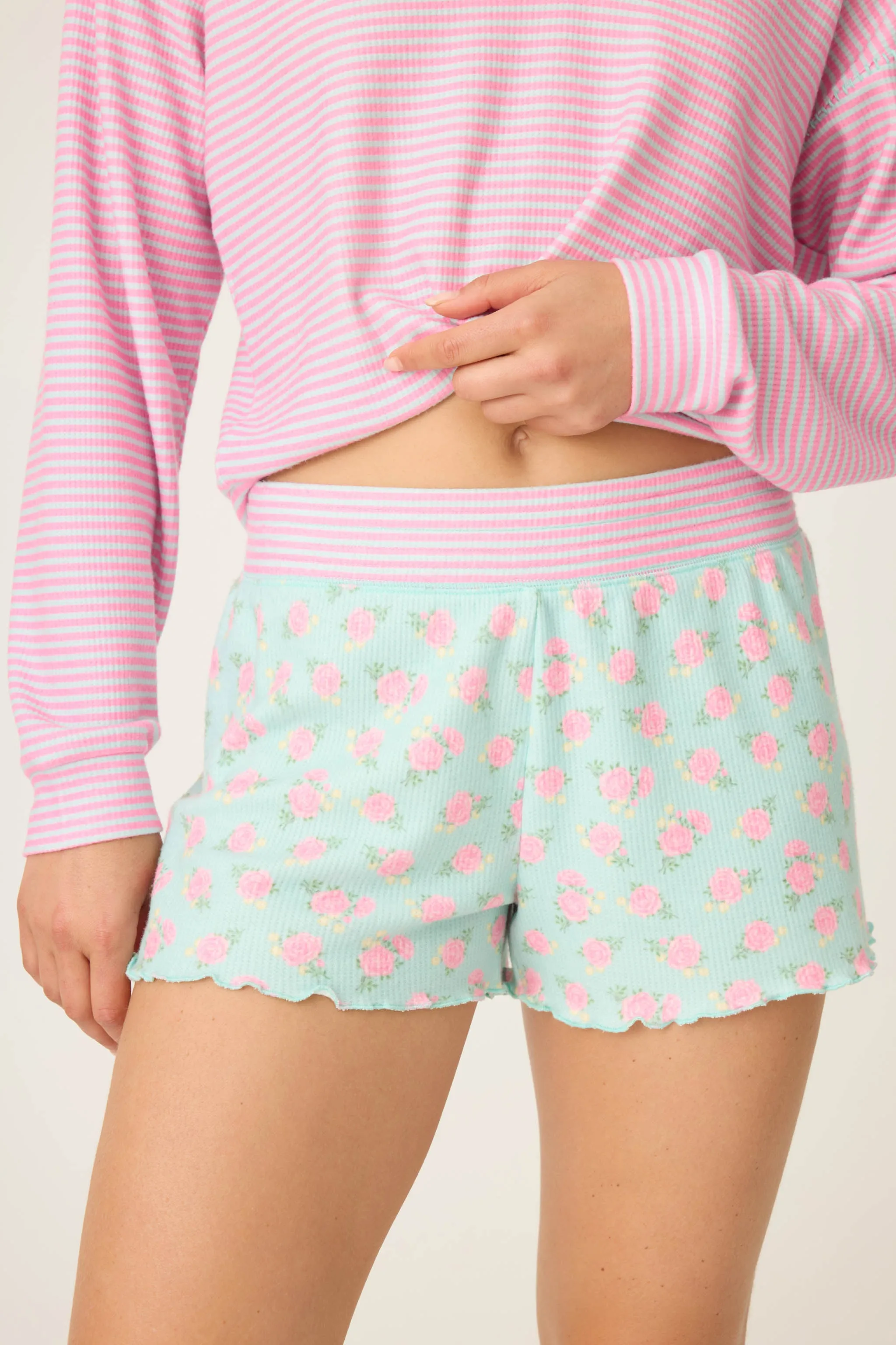 Secret Garden Floral Shorts sold by P.J. Salvage product image thumbnail 2