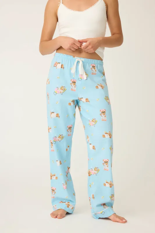 Beary Cute Bear Print Flannel Pants sold by P.J. Salvage
