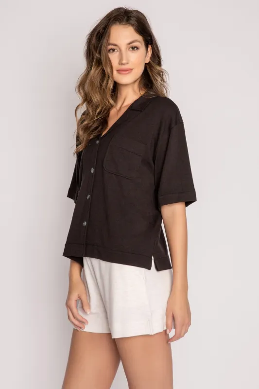 Jammie Essentials Short Sleeve Top sold by P.J. Salvage