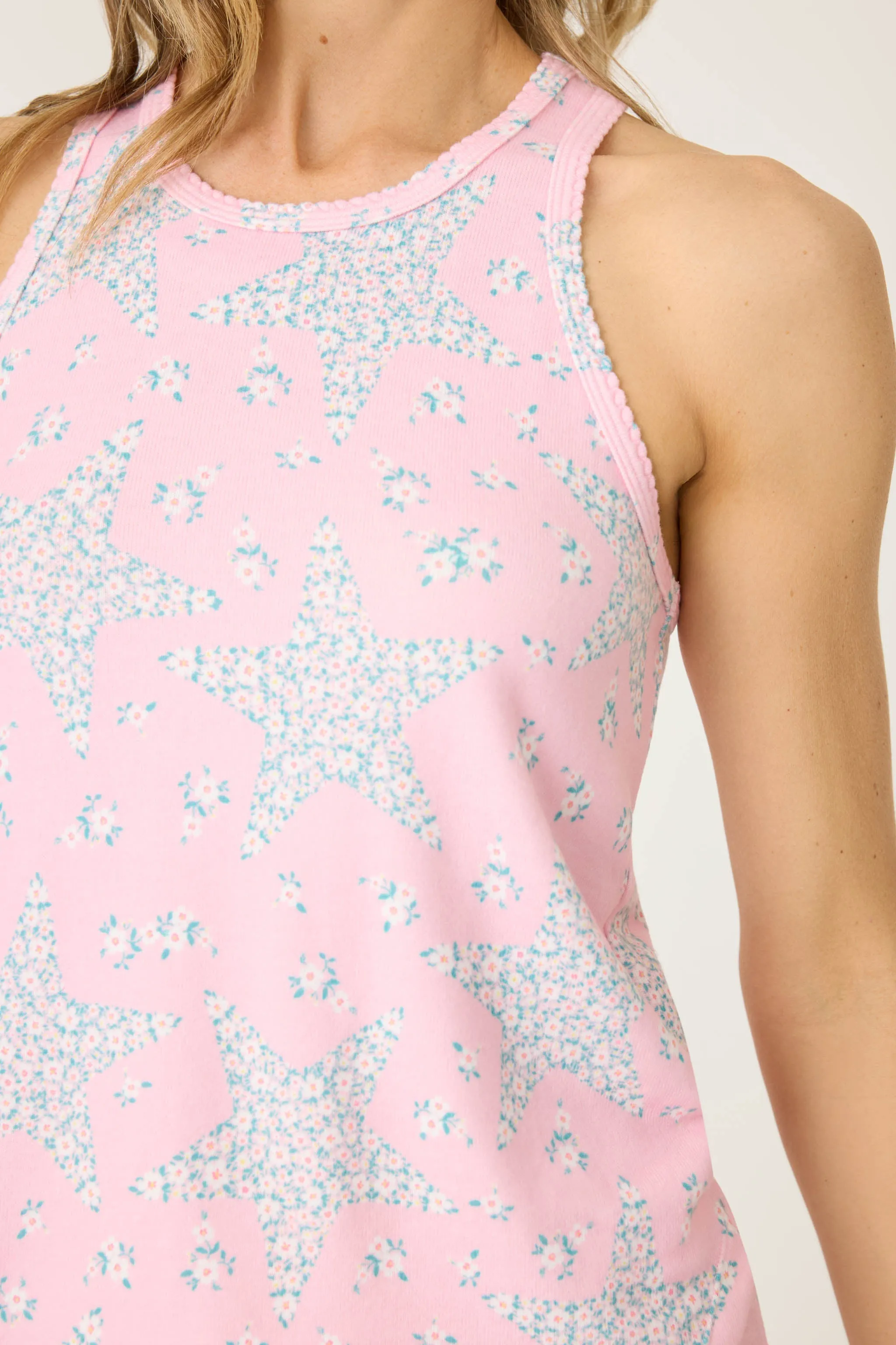 Written In The Stars Tank Top sold by P.J. Salvage product image thumbnail 3