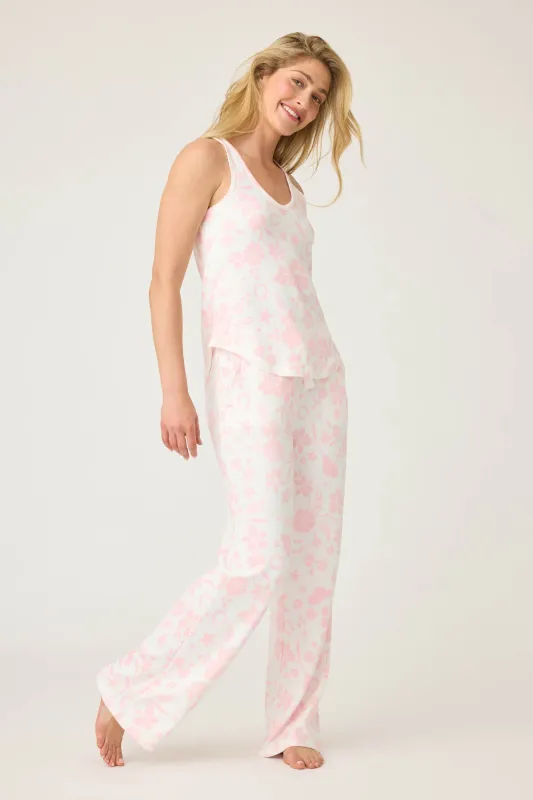 Wild Flower Western Print Pointelle Lounge Set sold by P.J. Salvage