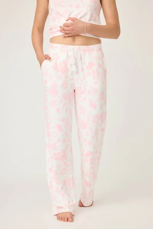 Wild Flower Western Floral Print Open Leg Pants sold by P.J. Salvage