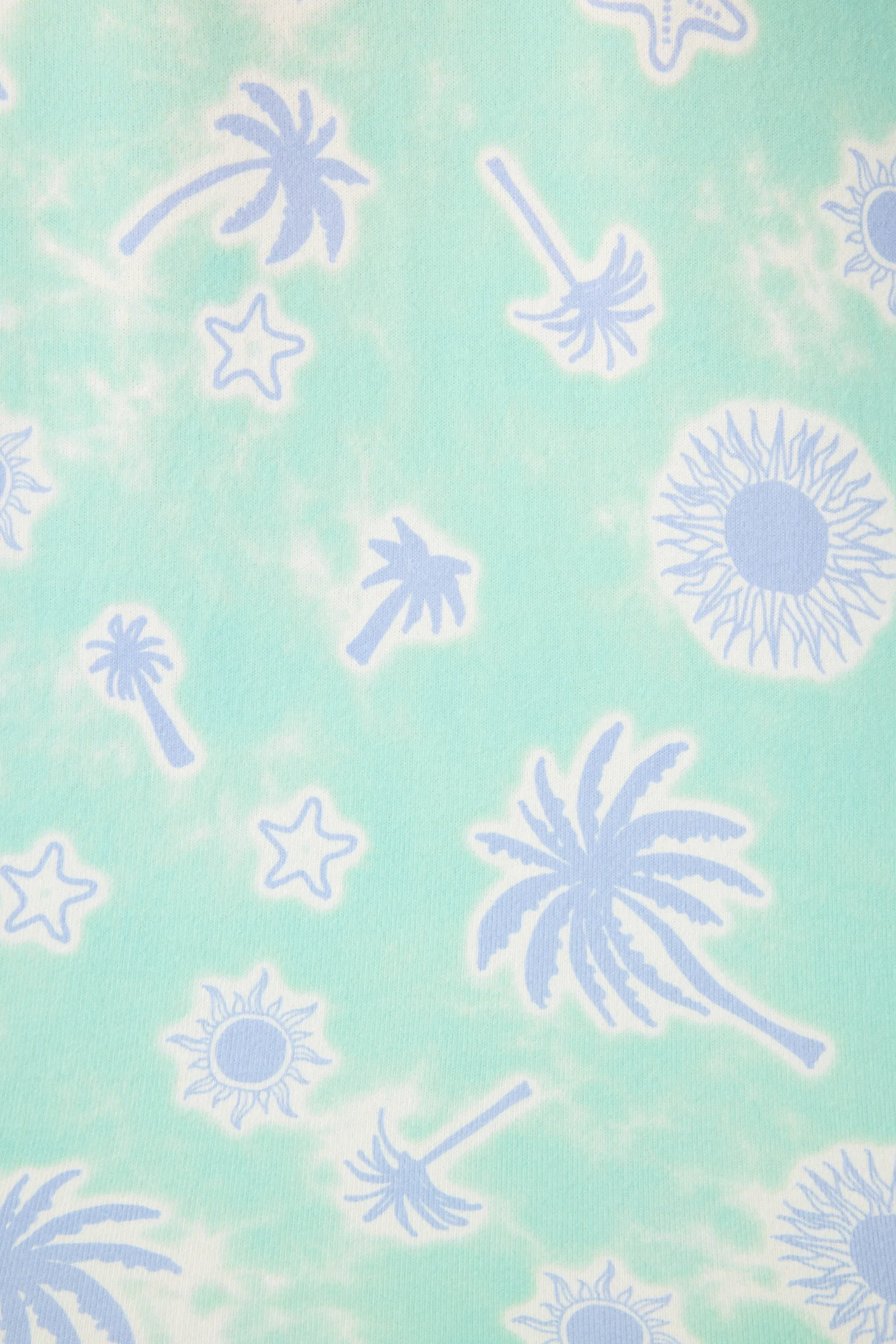 Vacay Vibes Palm Print Banded Pants sold by P.J. Salvage product image thumbnail 2