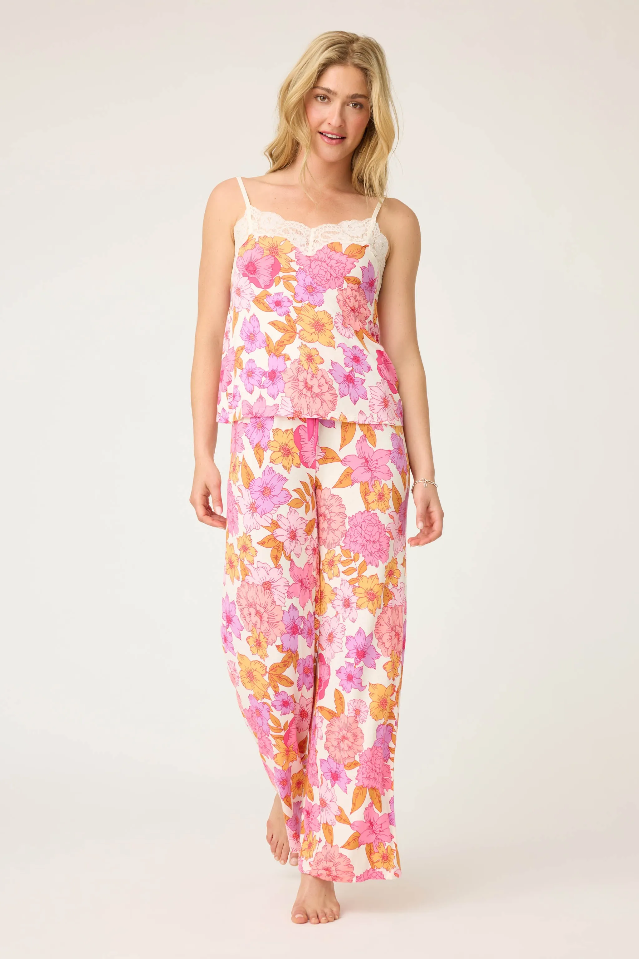 Sweet Dreams Floral Print Modal Lounge Set sold by P.J. Salvage product image thumbnail 2