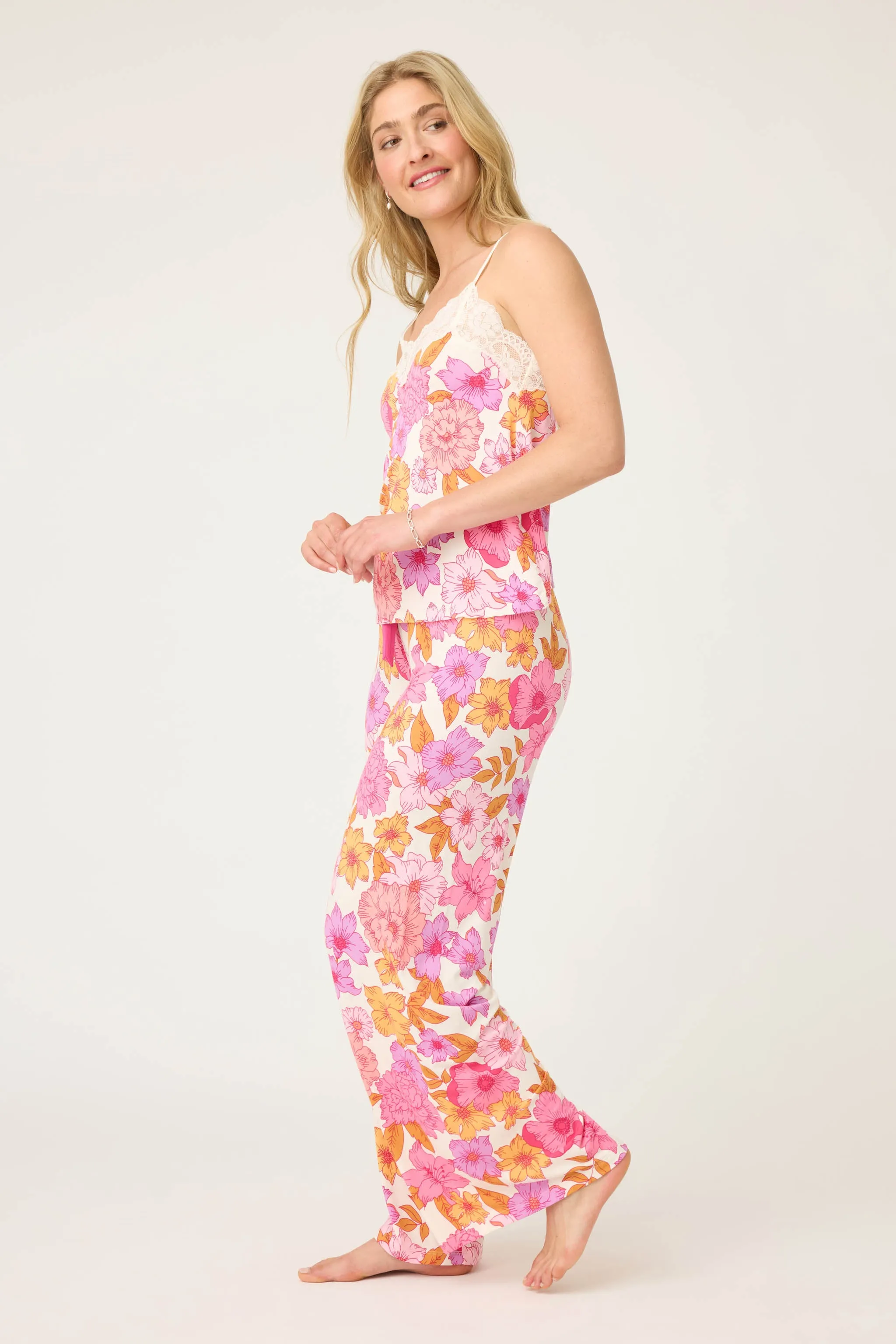 Sweet Dreams Floral Print Modal Lounge Set sold by P.J. Salvage product image thumbnail 4