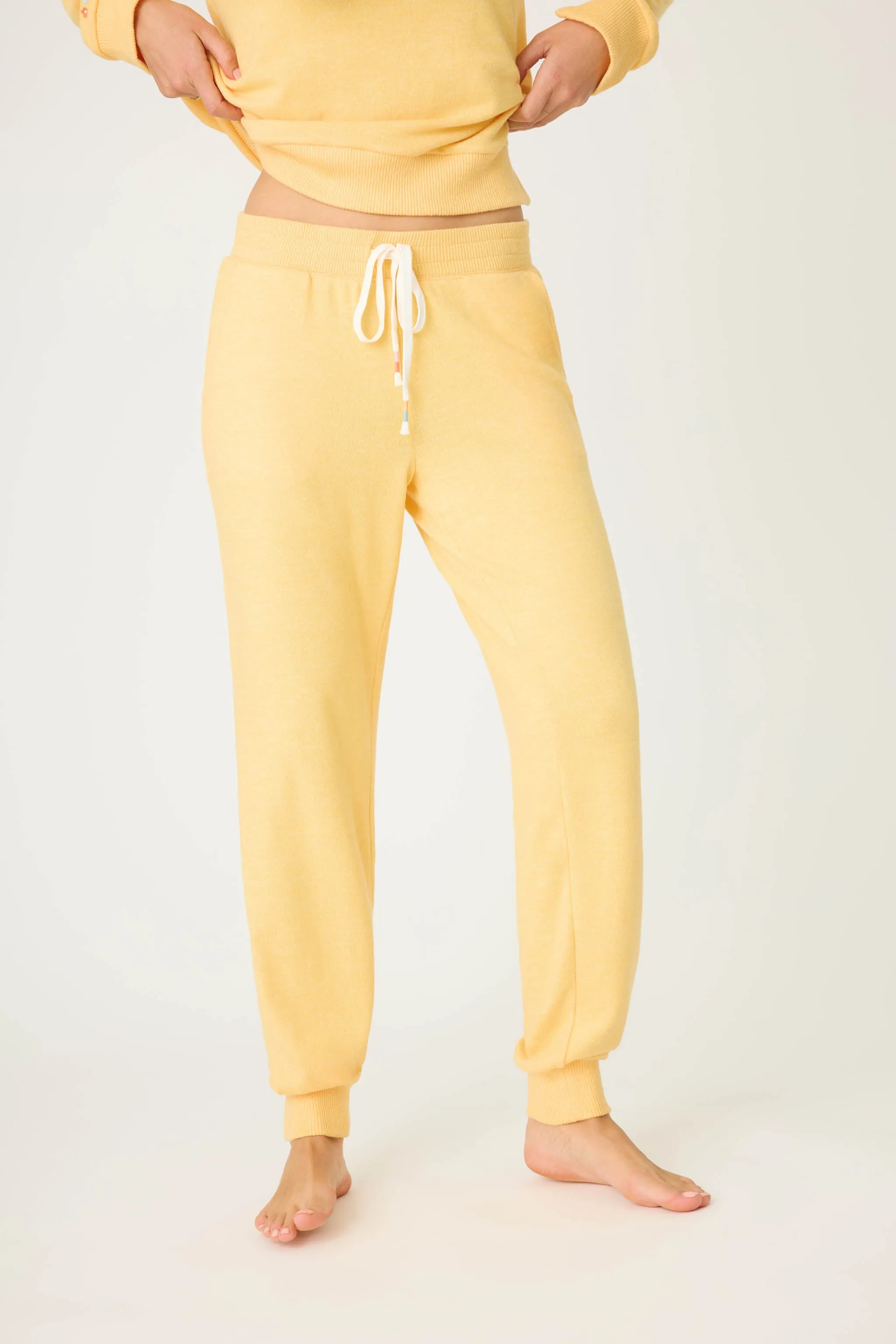 Sunshine On My Mind Banded Pants sold by P.J. Salvage product image thumbnail 3