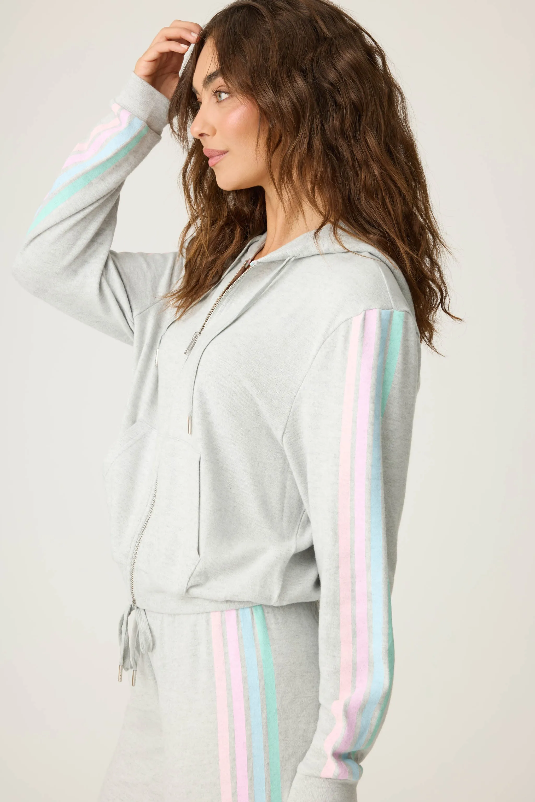 Roll With It Full Zip Hoodie sold by P.J. Salvage product image thumbnail 5