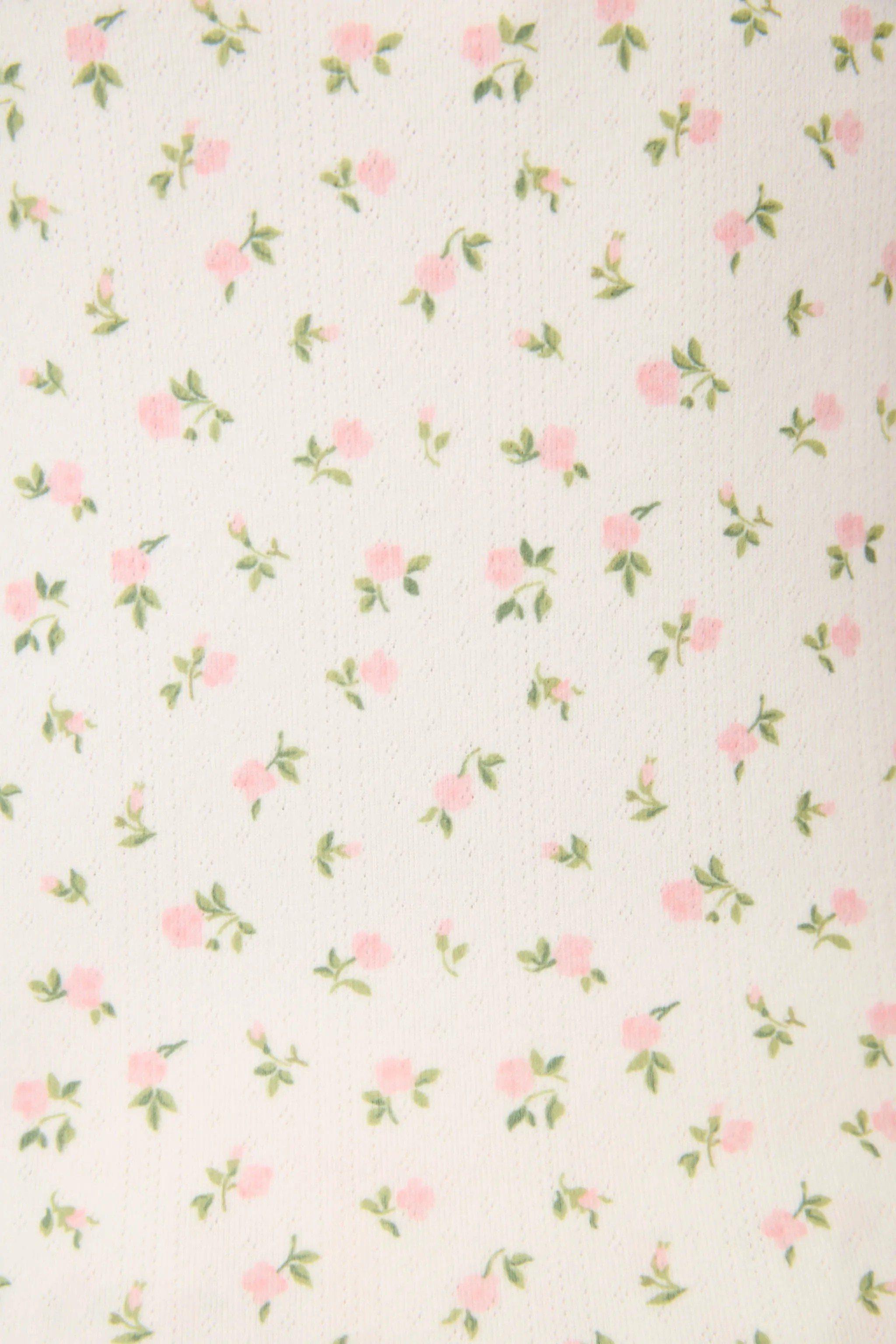 Pointelle Essentials Ditsy Floral 4-Piece Loungewear Set sold by P.J. Salvage product image thumbnail 2