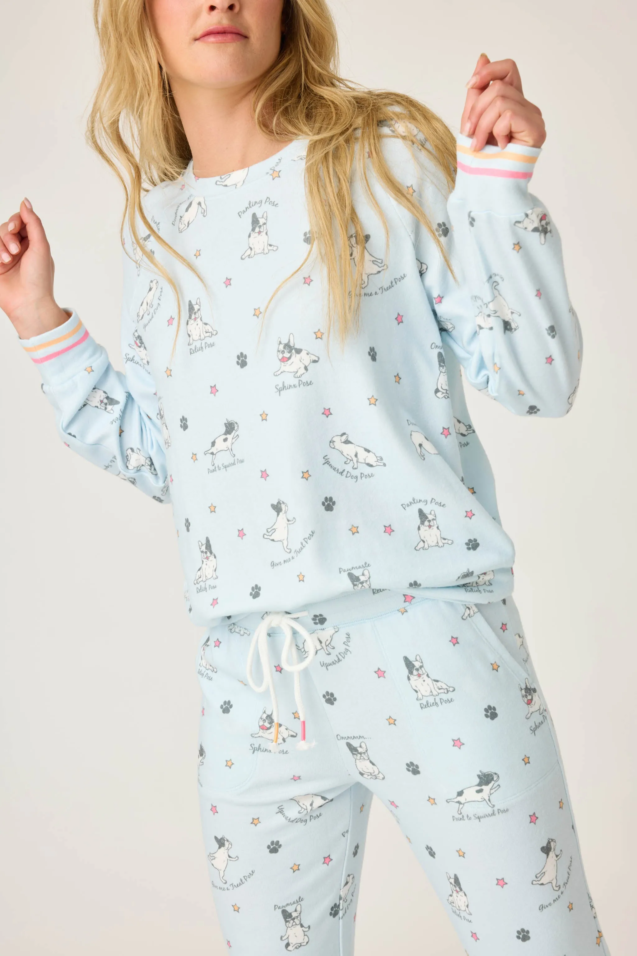 Paws & Breathe Dog Print Long Sleeve Top sold by P.J. Salvage product image thumbnail 5