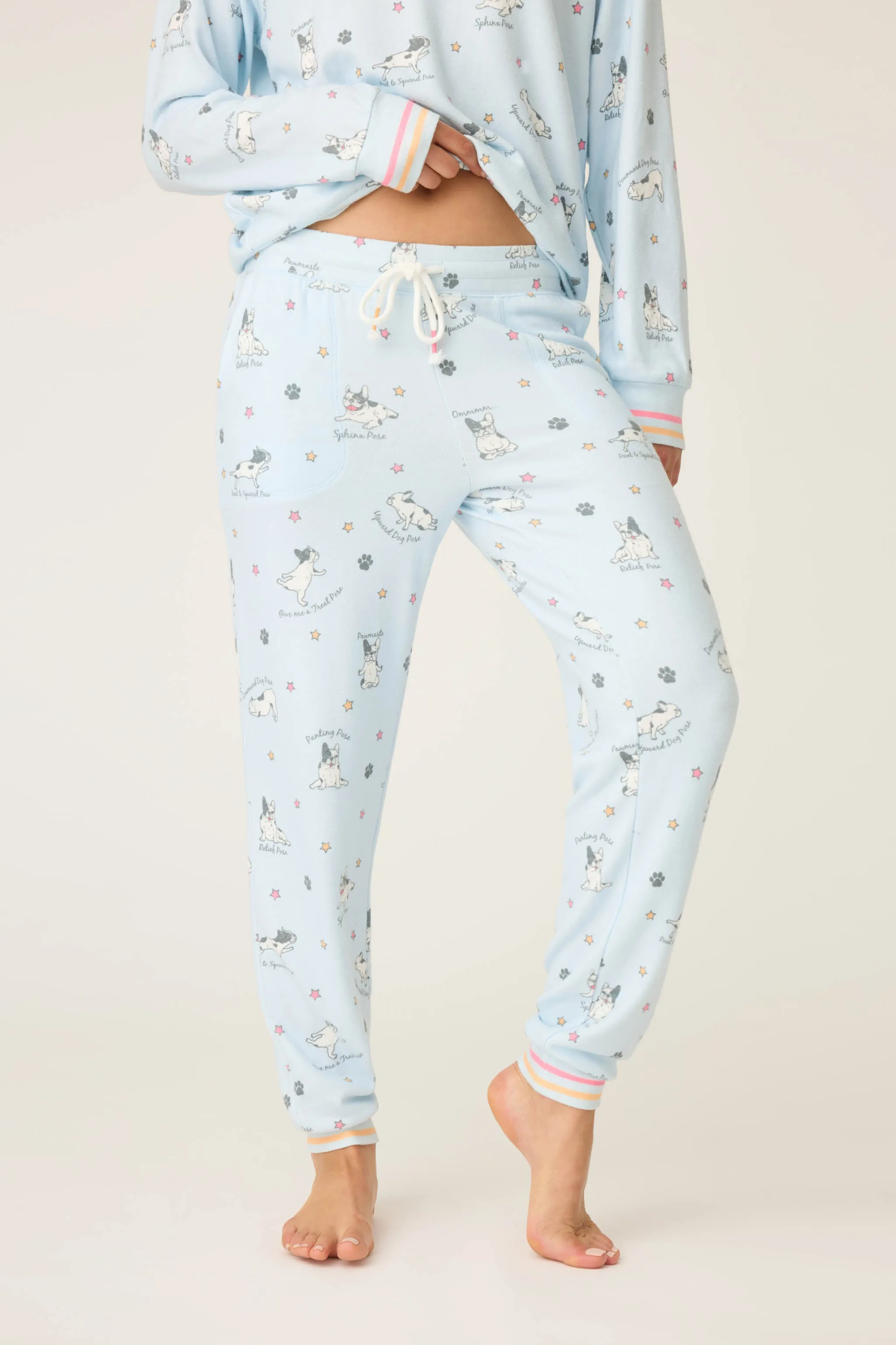 Paws & Breathe Dog Print Banded Pants sold by P.J. Salvage product image thumbnail 5