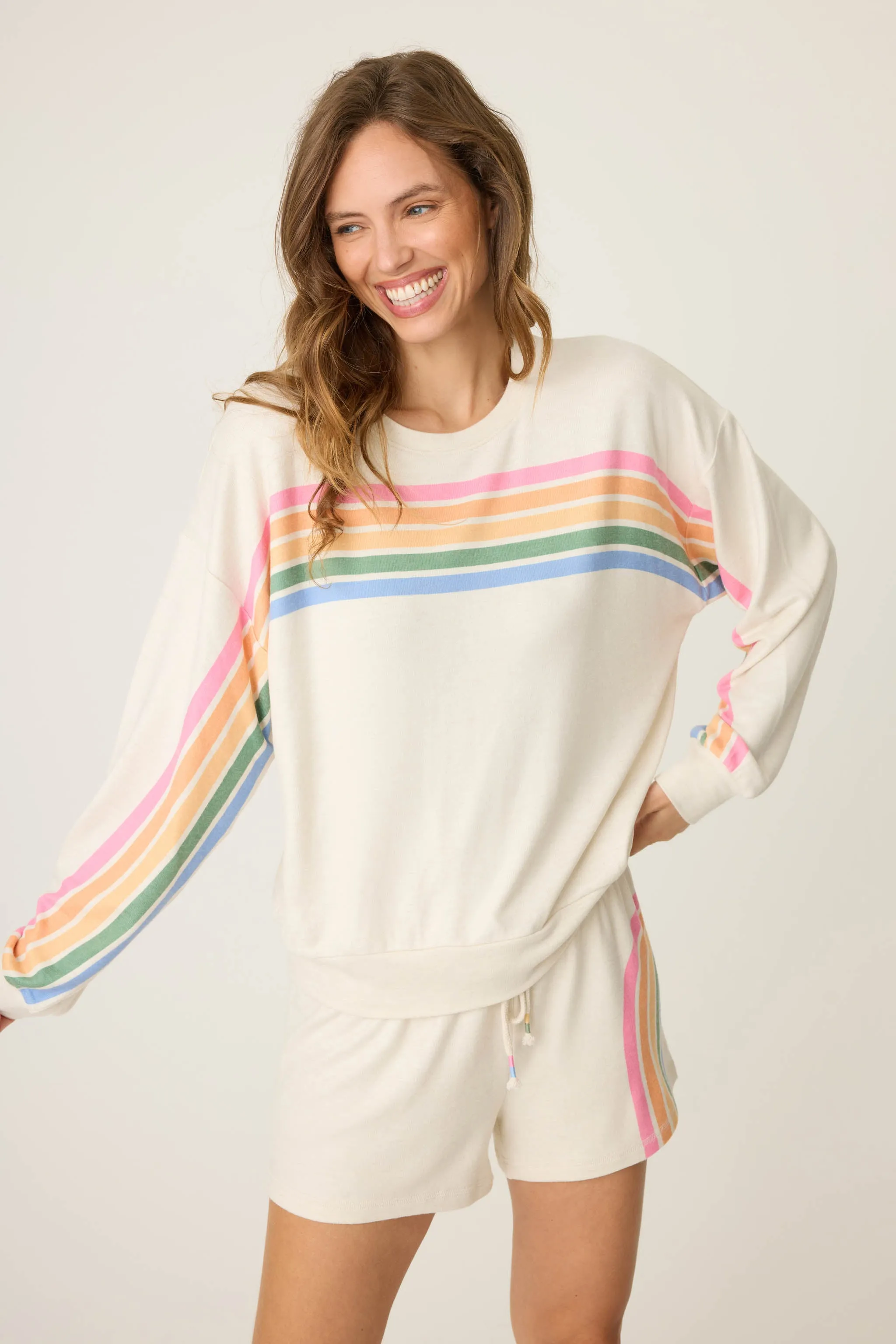 Over The Rainbow Long Sleeve Top sold by P.J. Salvage product image thumbnail 3