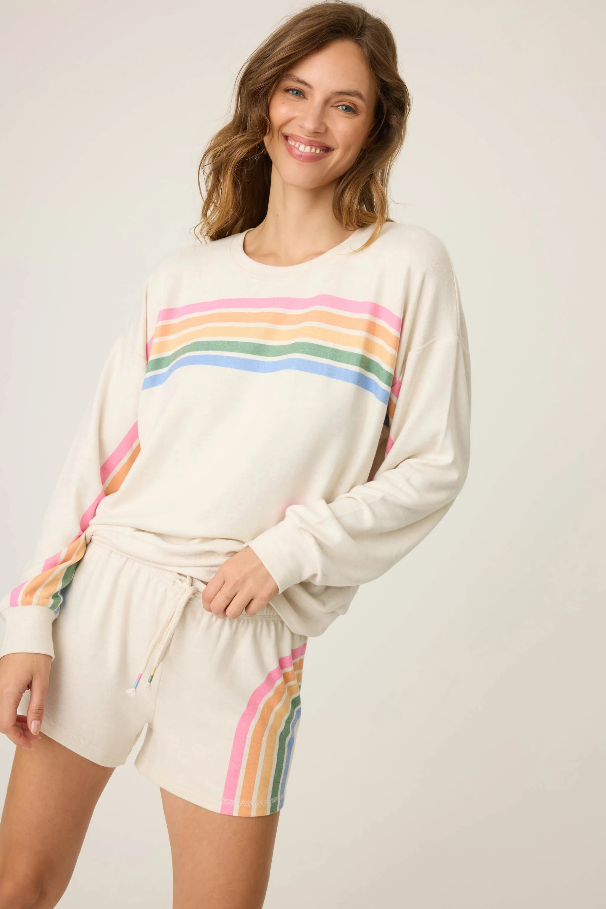 Over The Rainbow Long Sleeve Top sold by P.J. Salvage product image thumbnail 5