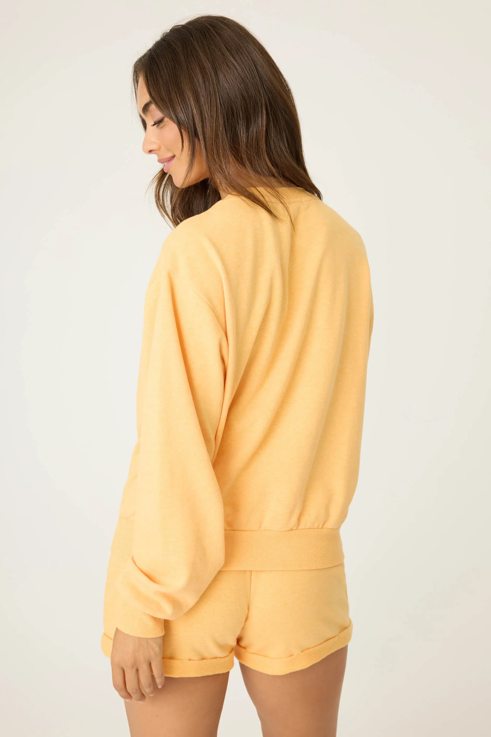 Mimosa Me Graphic Terry Sweatshirt sold by P.J. Salvage product image thumbnail 2