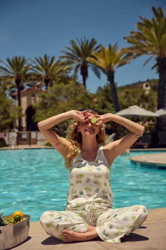 Limes & Sunshine PJ Set sold by P.J. Salvage